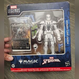 Marvel Legends Series Magic: The Gathering Agent Anti-Venom 6" Spider-Man Action